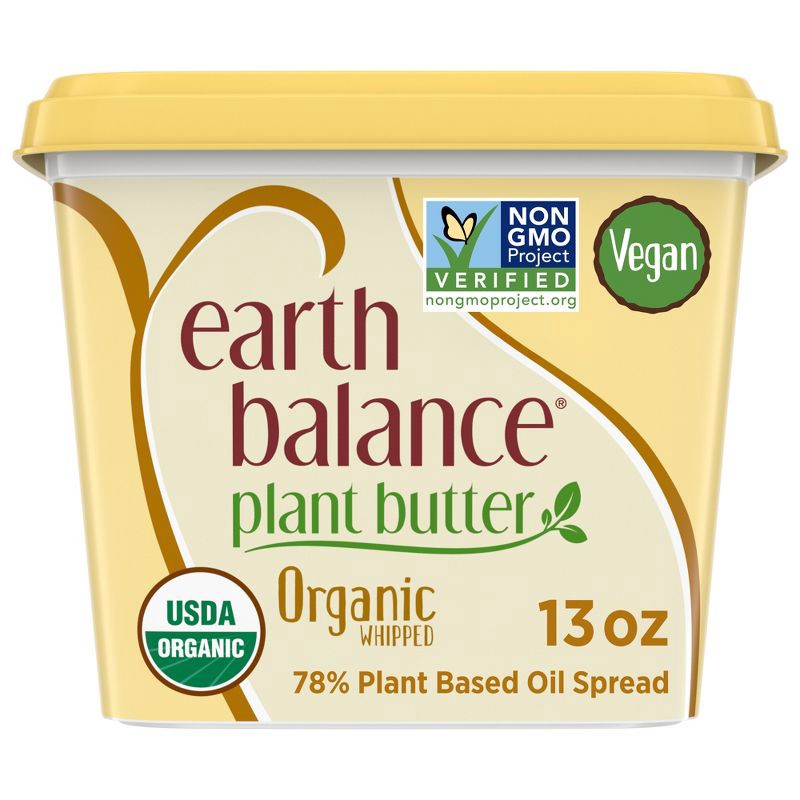 slide 1 of 6, Earth Balance Organic Buttery Spread - 13oz, 13 oz