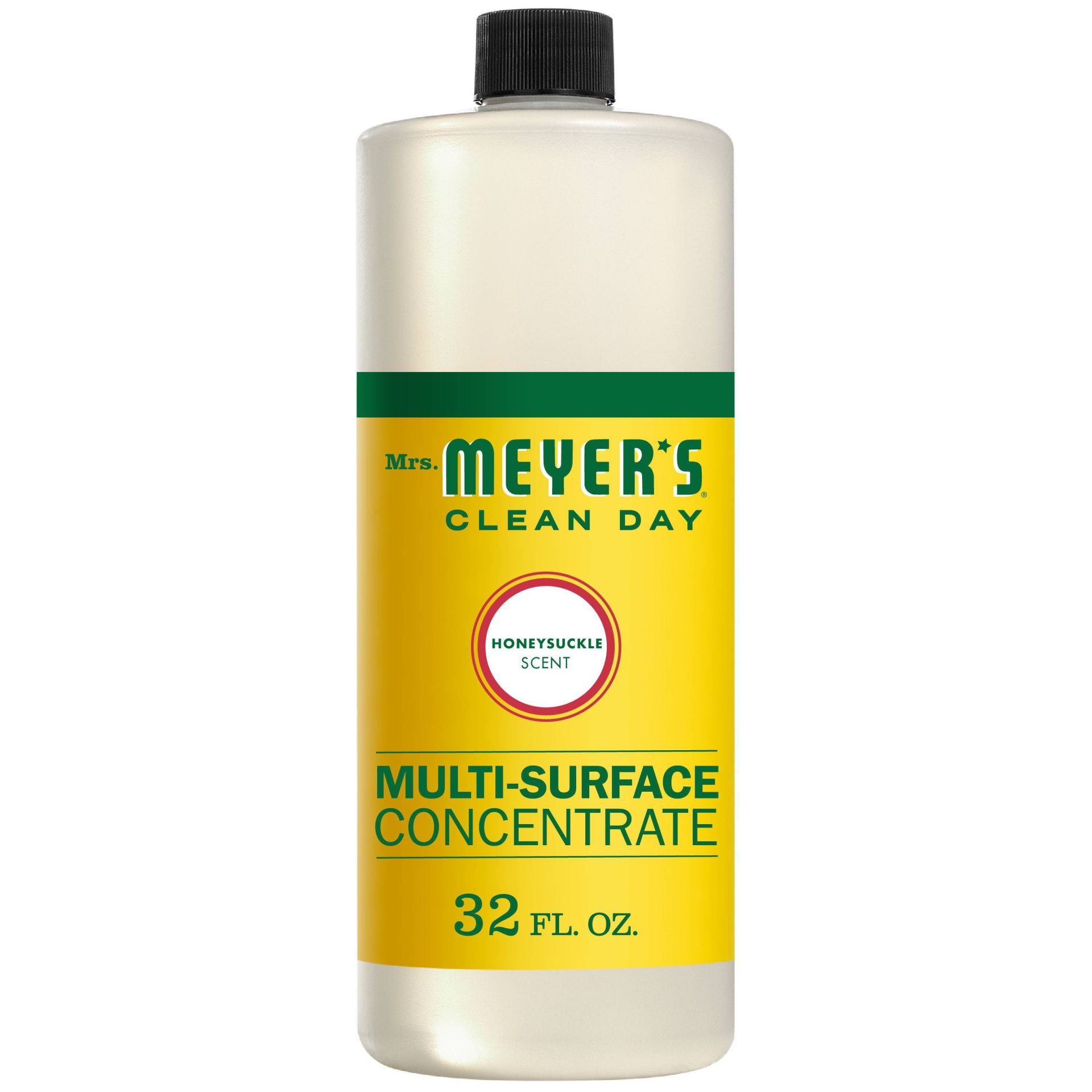 slide 1 of 5, Mrs. Meyer's Clean Day Mrs. Meyer's Honeysuckle Multi-Surface Concentrate, 32 fl oz