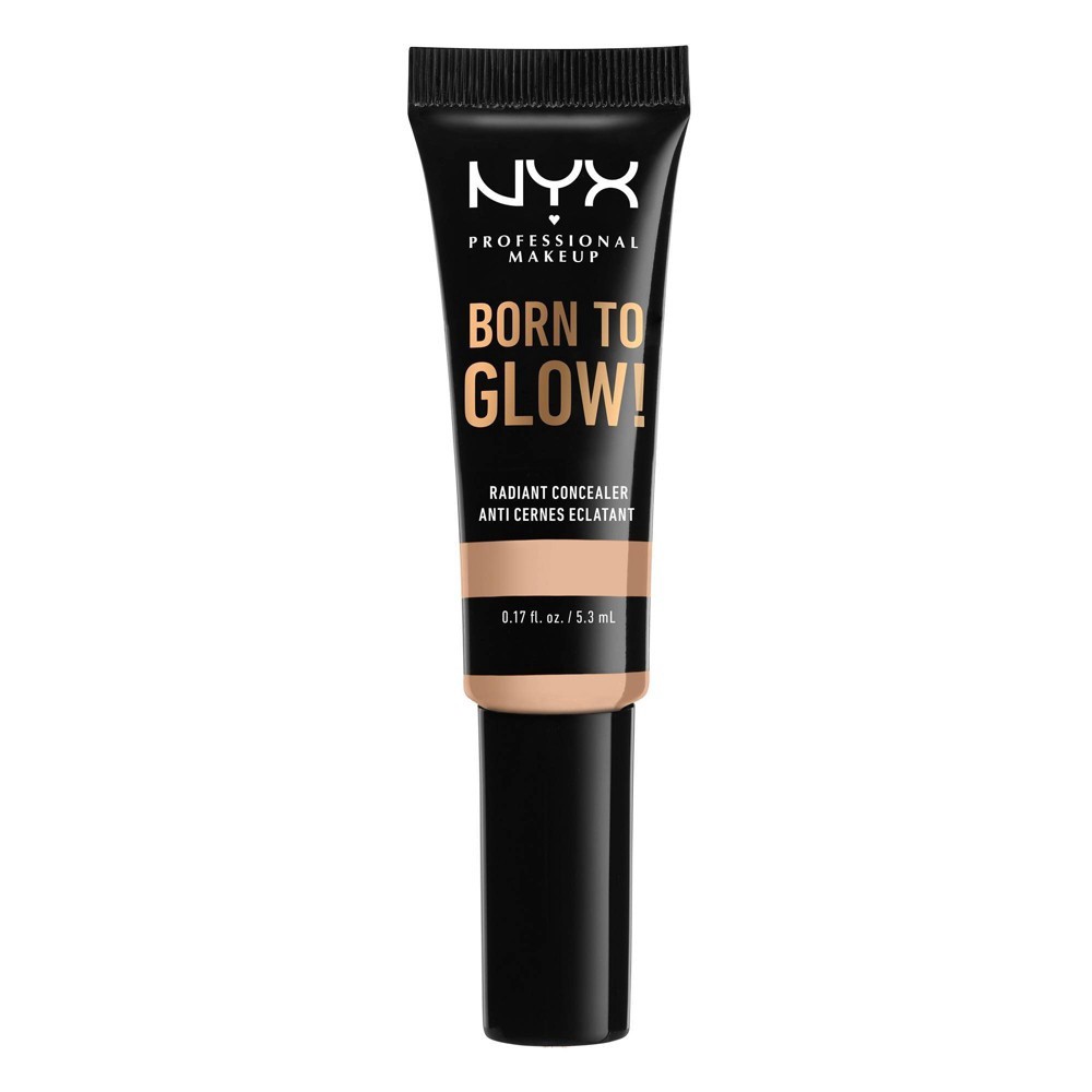 slide 4 of 5, NYX Professional Makeup Born To Glow Radiant Concealer - 06 Vanilla - 0.17 fl oz, 0.422 oz