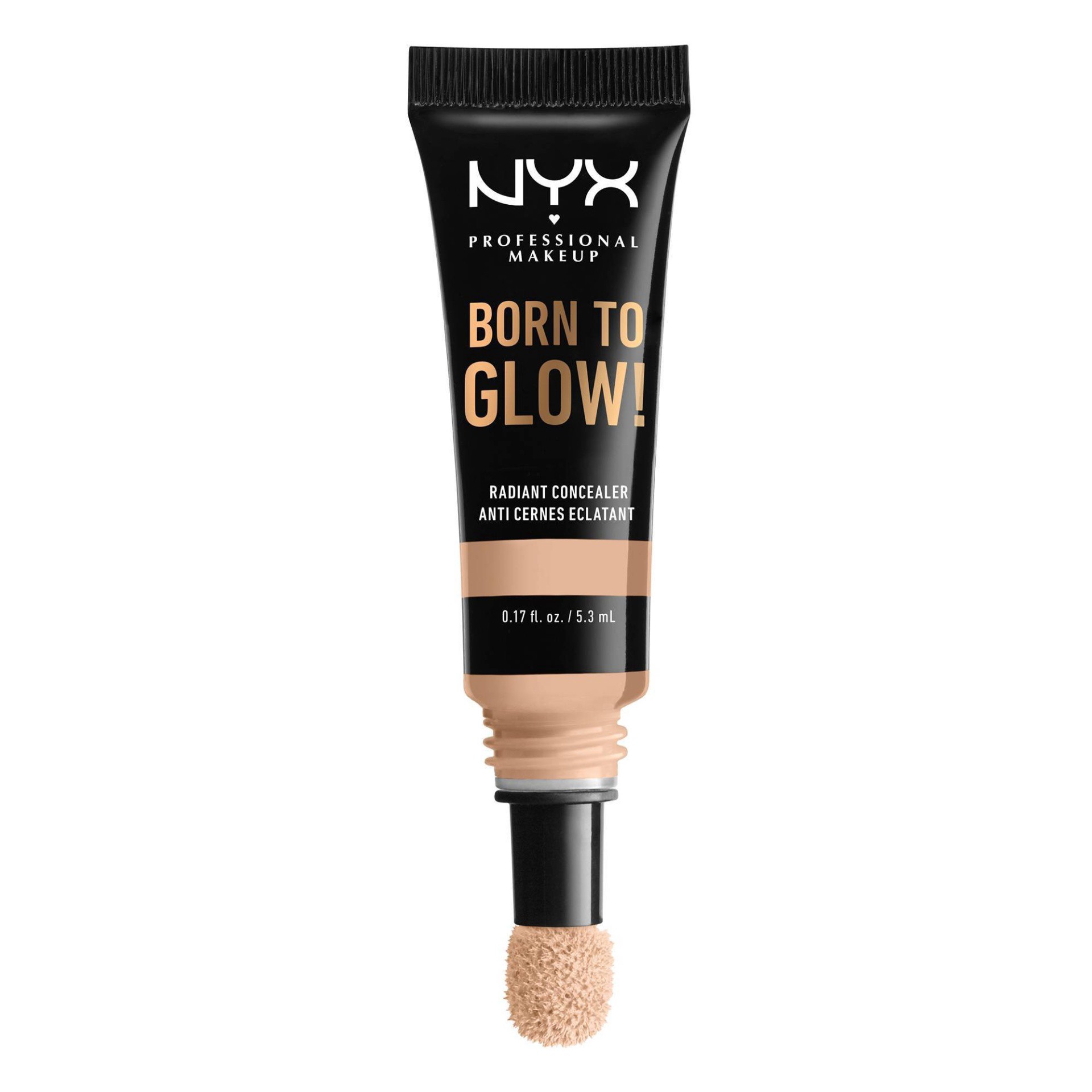 slide 1 of 5, NYX Professional Makeup Born To Glow Radiant Concealer - 06 Vanilla - 0.17 fl oz, 0.422 oz