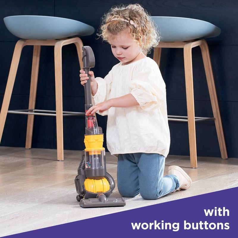 slide 4 of 7, Dyson Casdon Toy Ball Vacuum with Working Suction, Zooming Colorful Beads and Removable 'Dirt' Compartment!, 1 ct