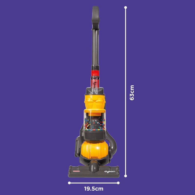 slide 6 of 7, Dyson Casdon Toy Ball Vacuum with Working Suction, Zooming Colorful Beads and Removable 'Dirt' Compartment!, 1 ct
