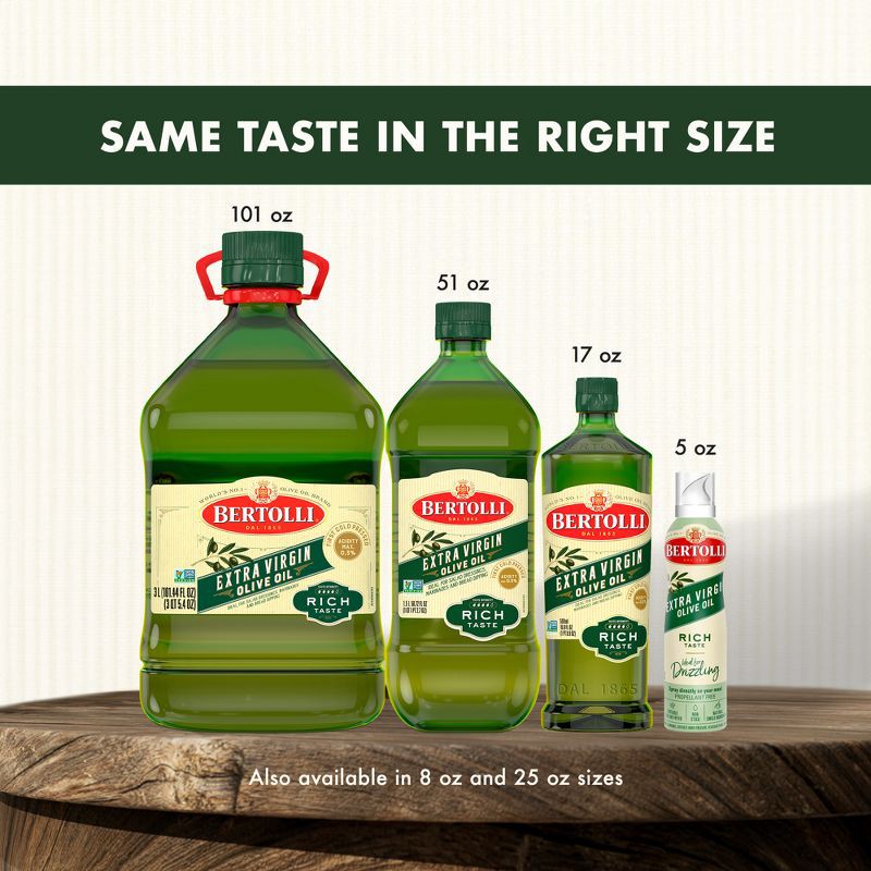 slide 6 of 10, Bertolli Extra Virgin Olive Oil Rich Taste - 50.72 fl oz, 50.72 fl oz