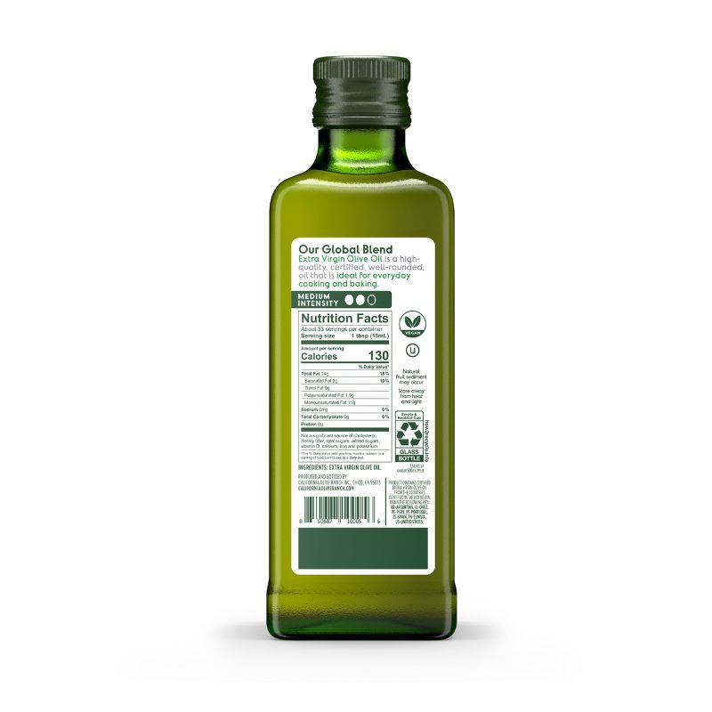 slide 3 of 8, California Olive Ranch Global Blend Extra Virgin Olive Oil - 16.9 fl oz, 16.9 fl oz