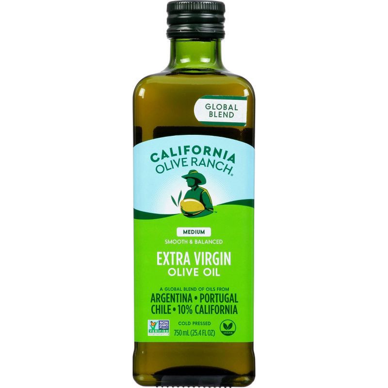 slide 1 of 3, California Olive Ranch Global Blend Extra Virgin Olive Oil - 25.4 fl oz, 25.4 fl oz