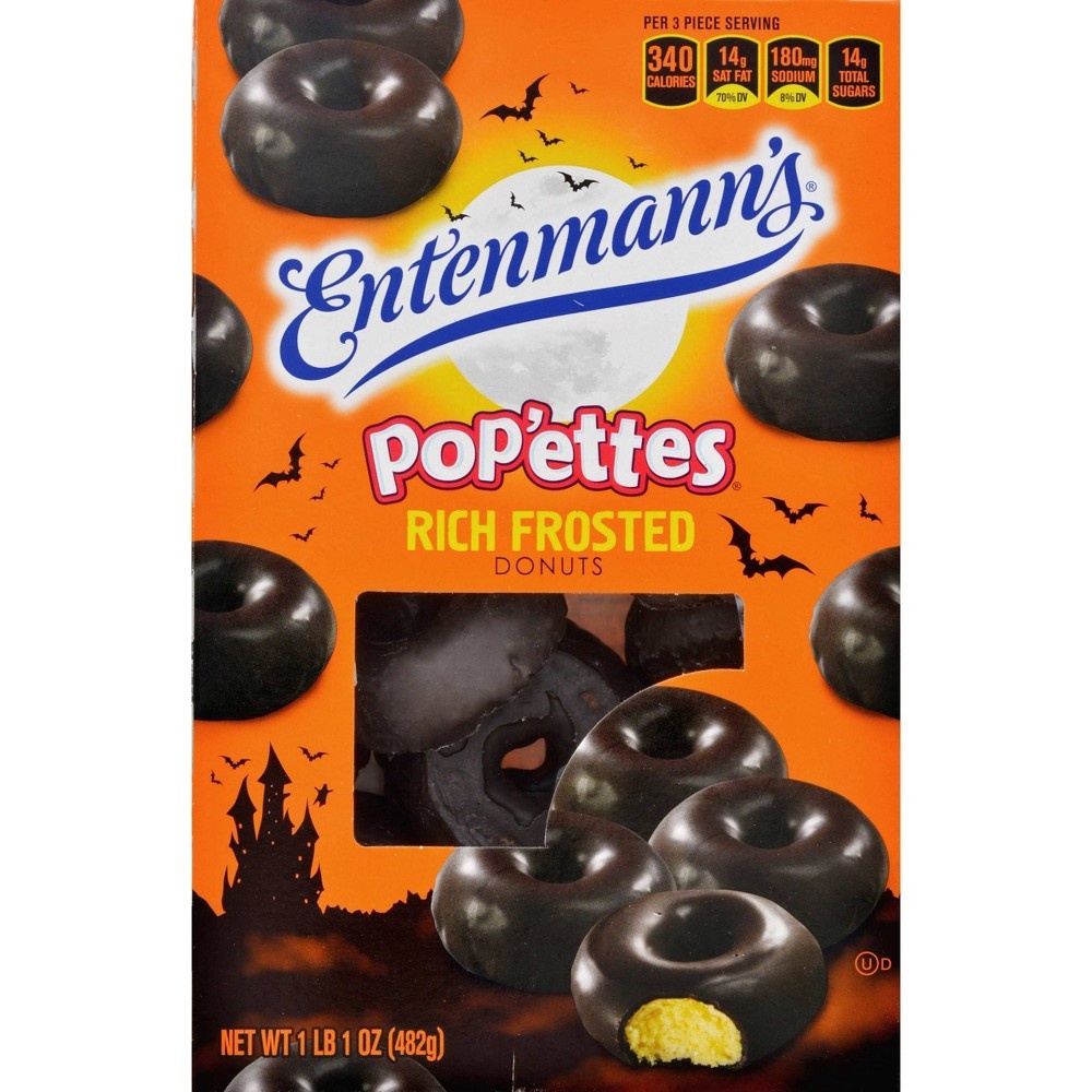 slide 4 of 4, Entenmann's Chocolate Frosted Pop'ems, 14 oz