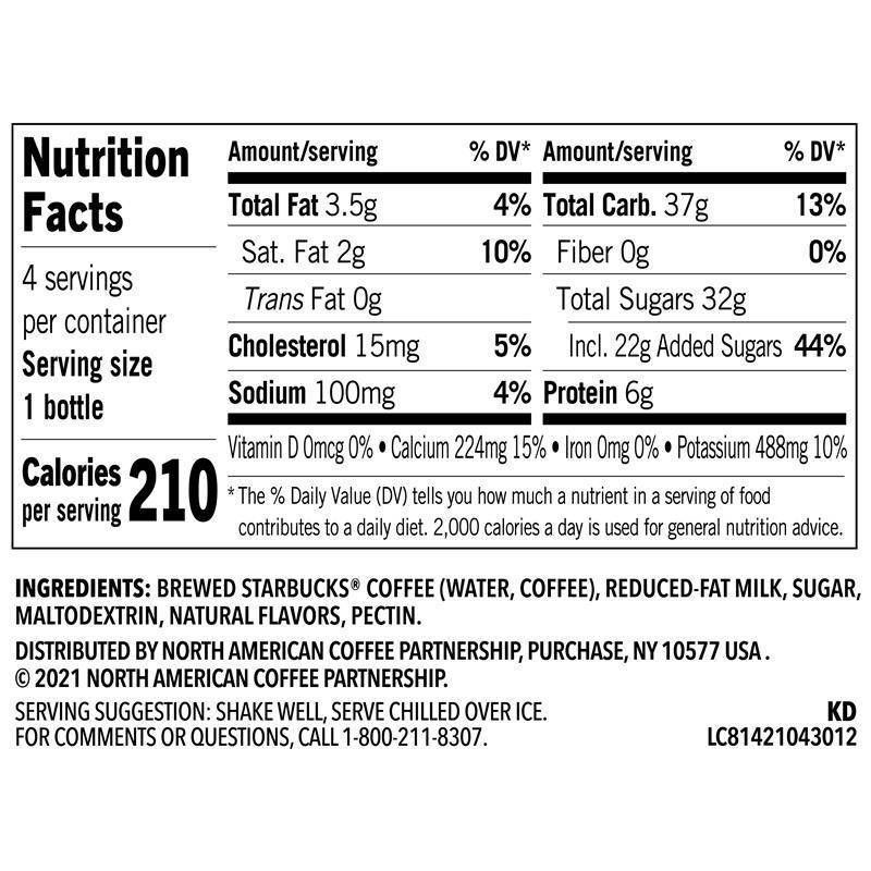 slide 6 of 6, Starbucks RTD Starbucks Frappuccino Caramel Coffee Drink - 4pk/9.5 fl oz Glass Bottles, 4 ct; 9.5 fl oz