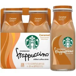 Starbucks RTD Starbucks Frappuccino Caramel Coffee Drink - 4pk/9.5 fl oz Glass Bottles