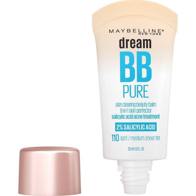 slide 3 of 6, Maybelline Dream Pure BB Cream - 110 Light/Medium - 1 fl oz, 1 fl oz