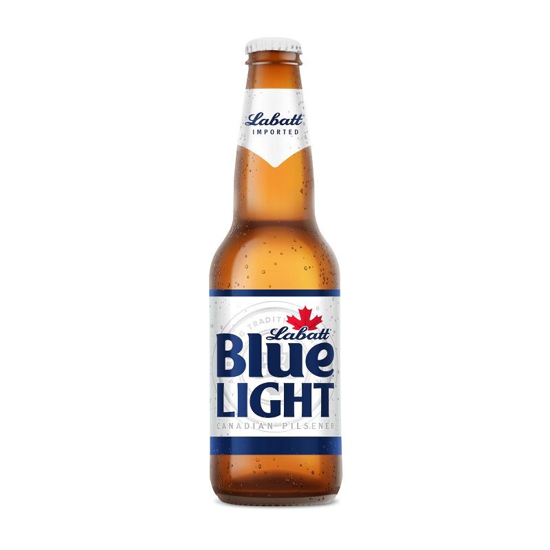 slide 7 of 8, Labatt Blue Light Canadian Pilsener Beer - 12pk/12 fl oz Bottles, 12 ct; 12 fl oz