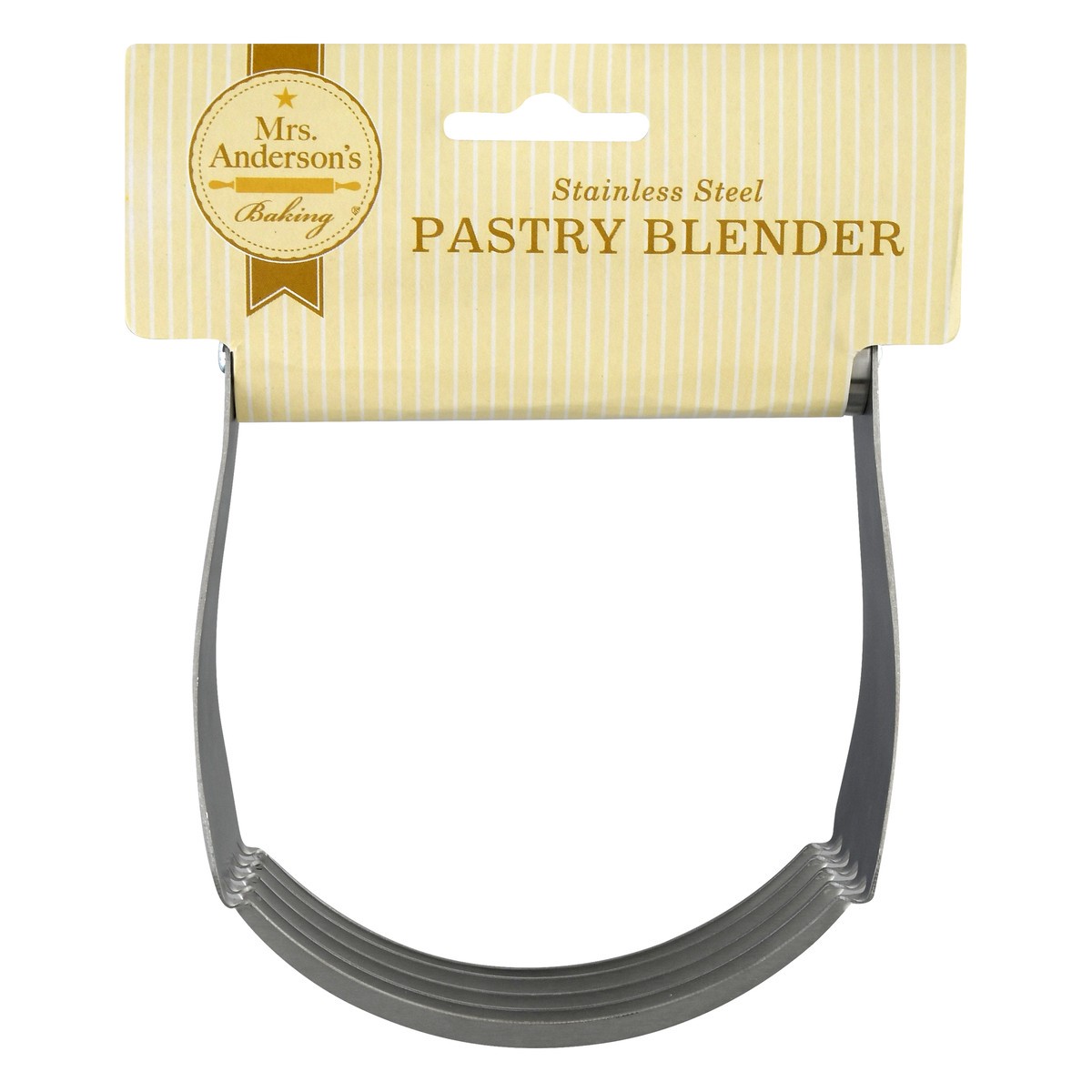 slide 9 of 10, Mrs. Anderson's Baking Stainless Steel Pastry Blender 1 ea, 1 ct