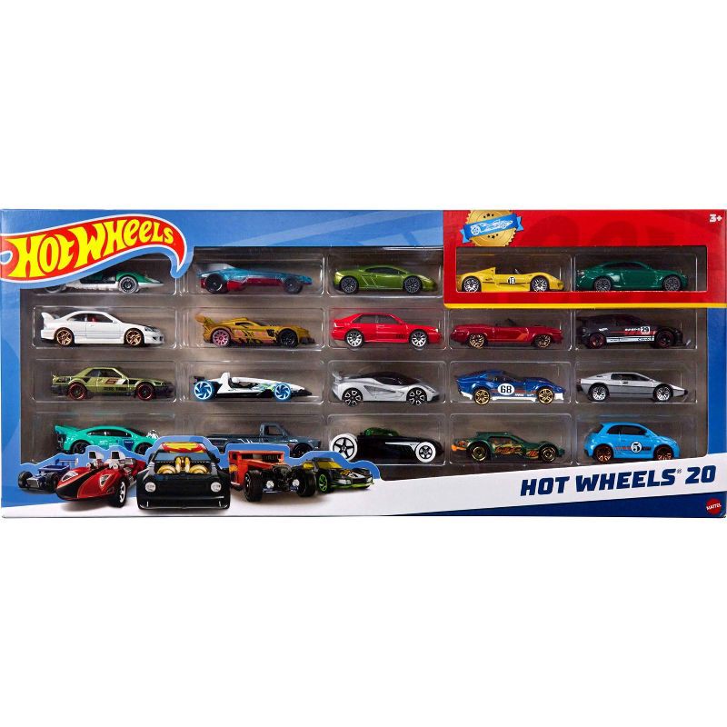 slide 1 of 6, Hot Wheels 20 Car Gift Pack, 1 ct