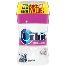 Orbit Bubblemint Sugar Free Gum - 120ct
