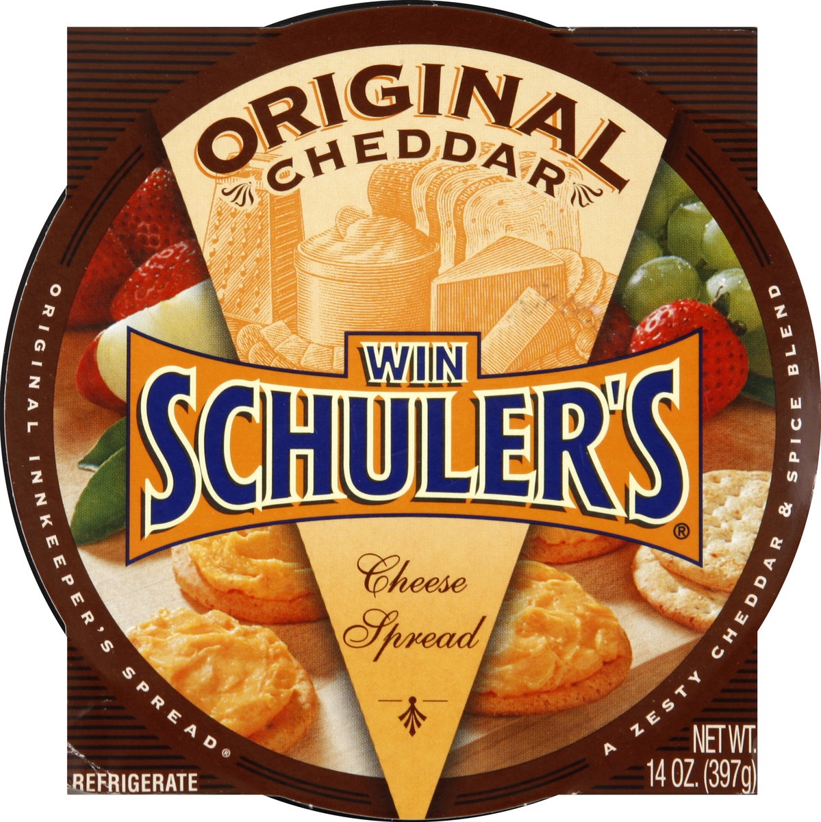 slide 3 of 4, Win Schuler's Cheese Spread 14 oz, 14 oz