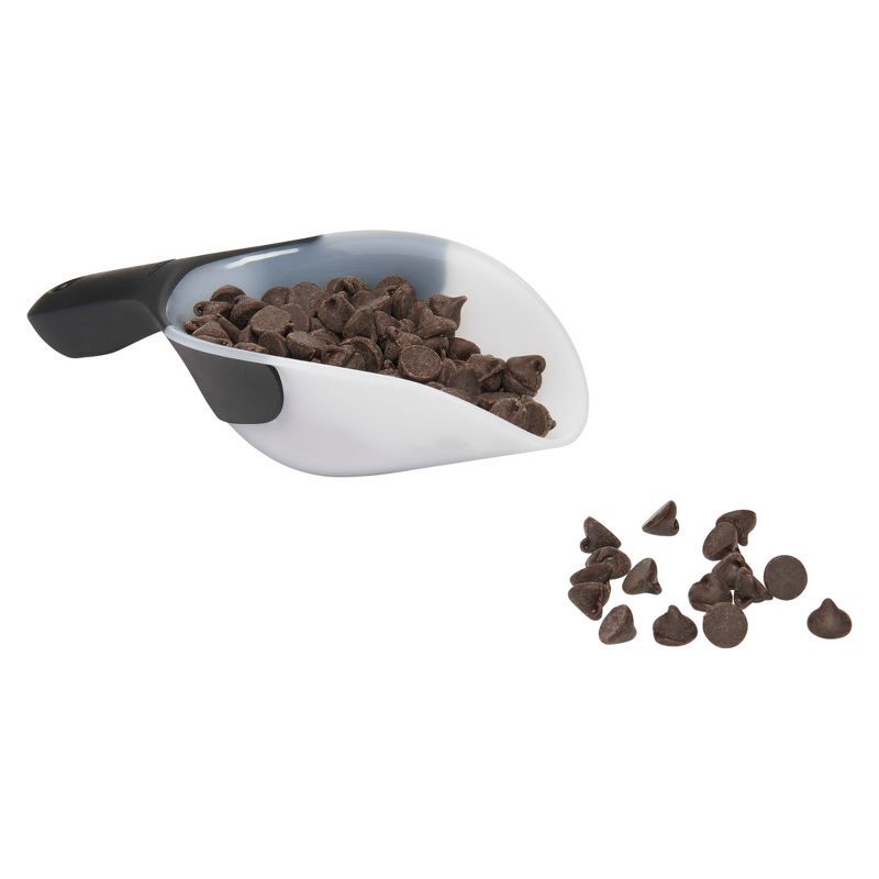 slide 4 of 4, OXO Flexible Scoop White, 1 ct