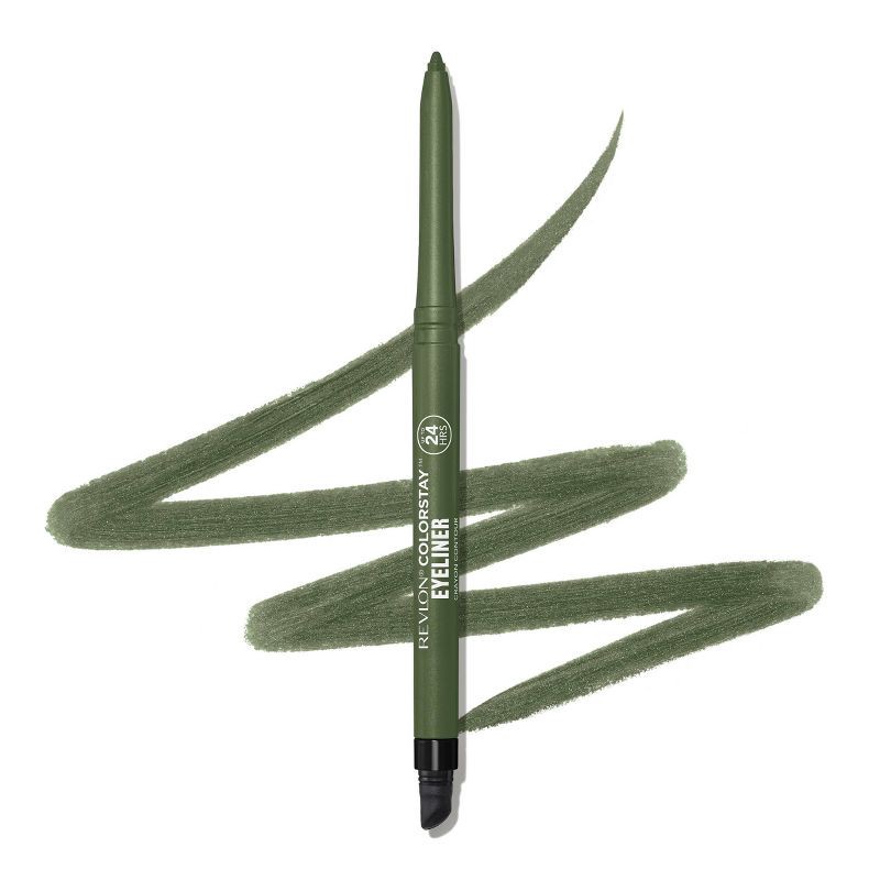 slide 2 of 9, Revlon Colorstay Waterproof Eyeliner with Built-in Smudger - 206 Jade - 0.01oz, 0.01 oz