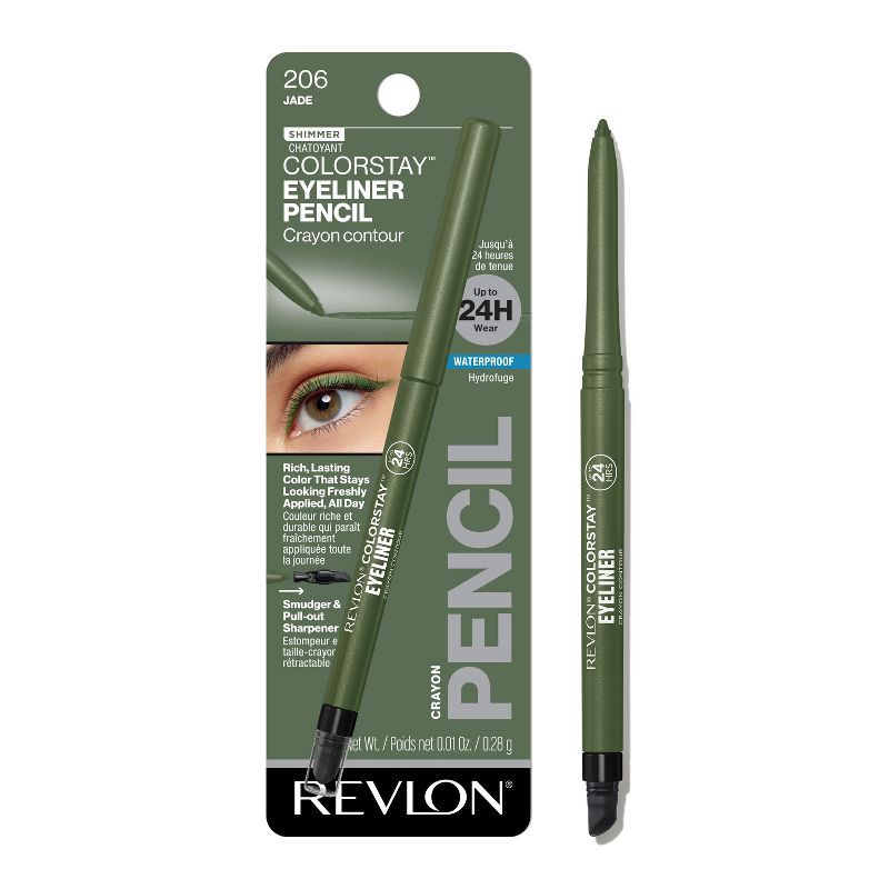 slide 1 of 9, Revlon ColorStay Waterproof Eyeliner - Jade - 0.01oz, 0.01 oz