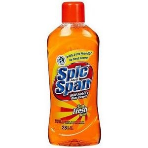 slide 1 of 1, Spic and Span Sun Fresh Scent Regular Liquid Cleaner, 28 oz