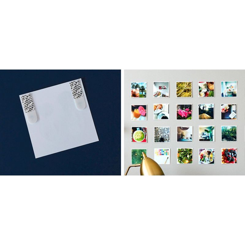slide 9 of 12, Command 24 Strips Small Sized Poster Strips Decorative Hooks White: 3M Command Adhesive Strips for Mounting, 1.75" Length, 1 ct