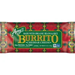 Amy's Bean & Cheese Frozen Burrito - 6oz