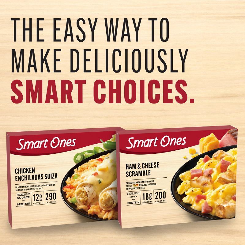 slide 8 of 9, Smart Ones Frozen Ham and Cheese Egg Scramble 6.49oz, 6.49 oz