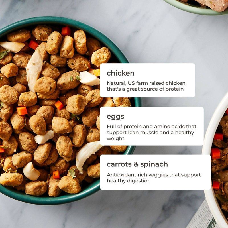 slide 3 of 5, Freshpet Select Roasted Meals Tender Chicken and Vegetable Recipe Refrigerated Wet Dog Food - 5.5lbs, 5.5 lb