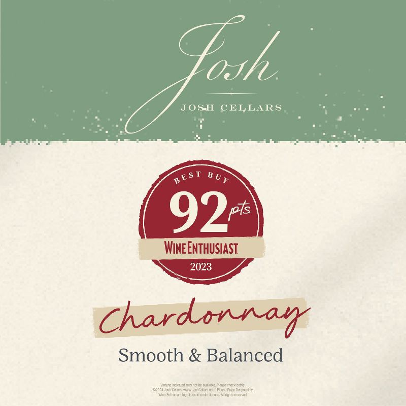 slide 7 of 12, Josh Cellars Josh Chardonnay White Wine - 750ml Bottle, 750 ml