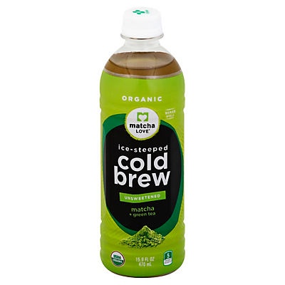 slide 1 of 1, Matcha Love Organic Cold Brew Unsweetened Matcha & Green Tea, 15.9 oz