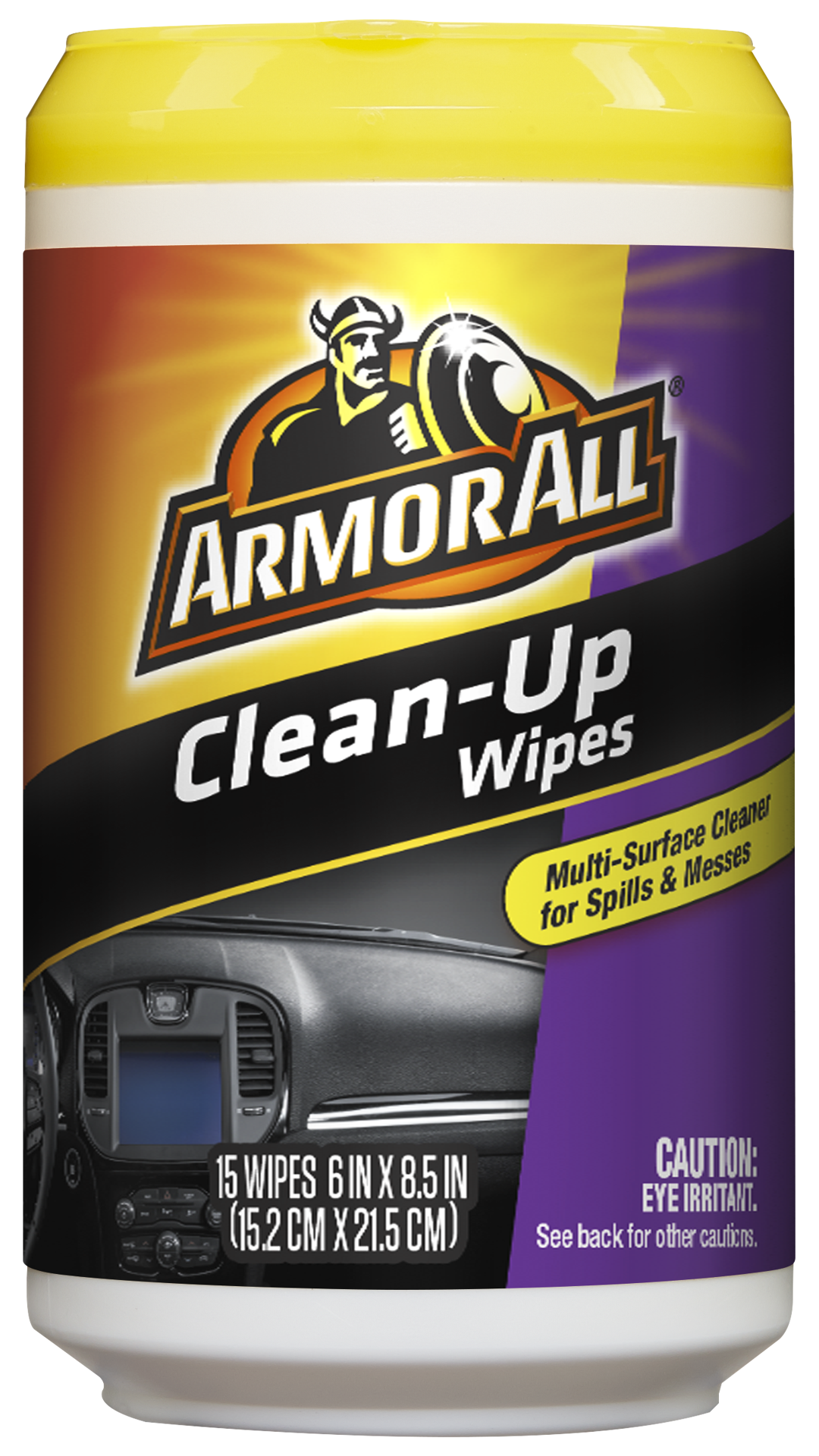 slide 1 of 4, Armor All Clean Up Wipes (15 Count), 15 ct