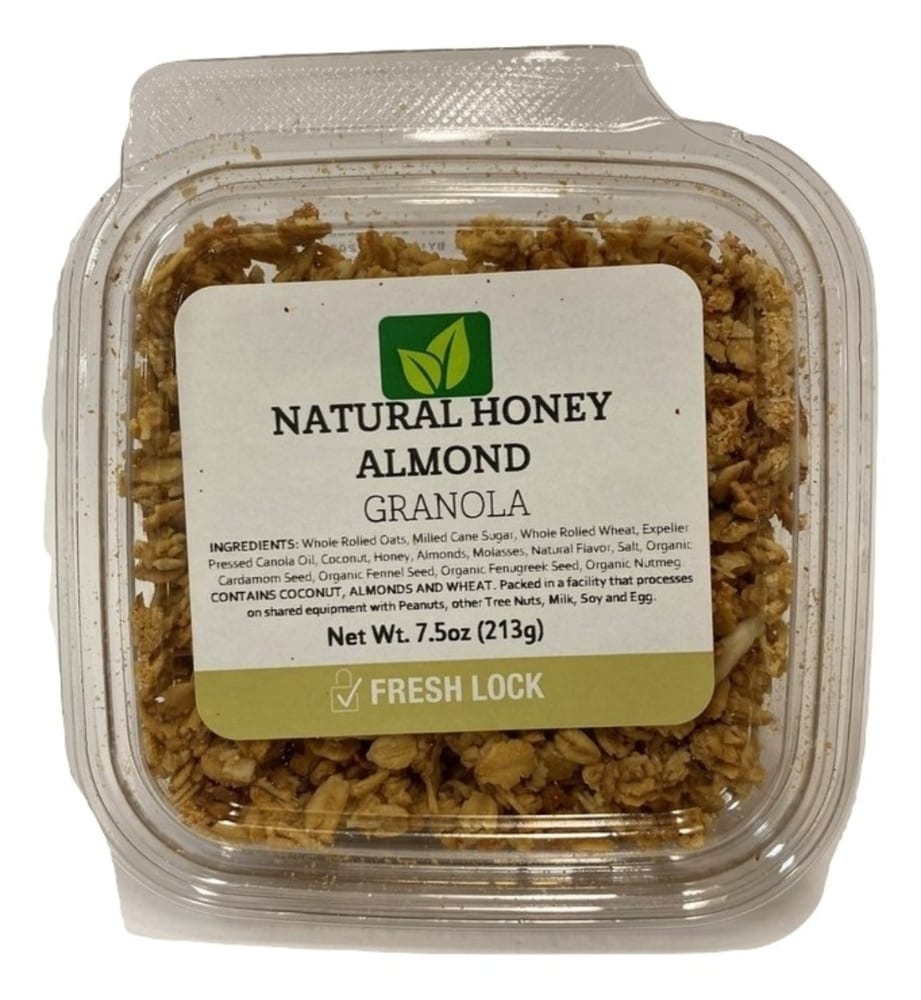 slide 1 of 1, Torn & Glasser Torn Glasser Natural Honey Almond Granola, 7.5 oz