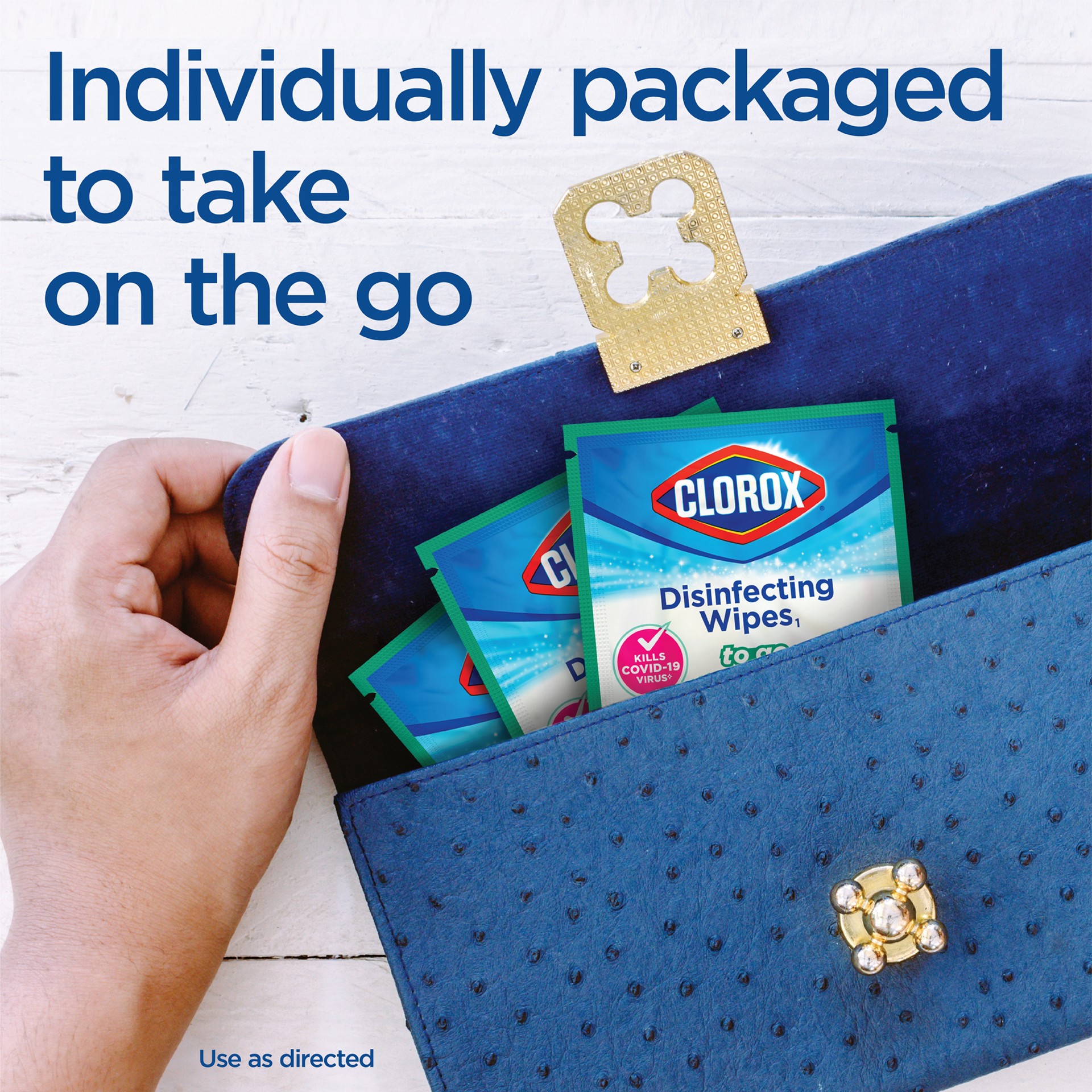 slide 2 of 5, Clorox Disinfecting Wipes on the Go Fresh, 25 ct