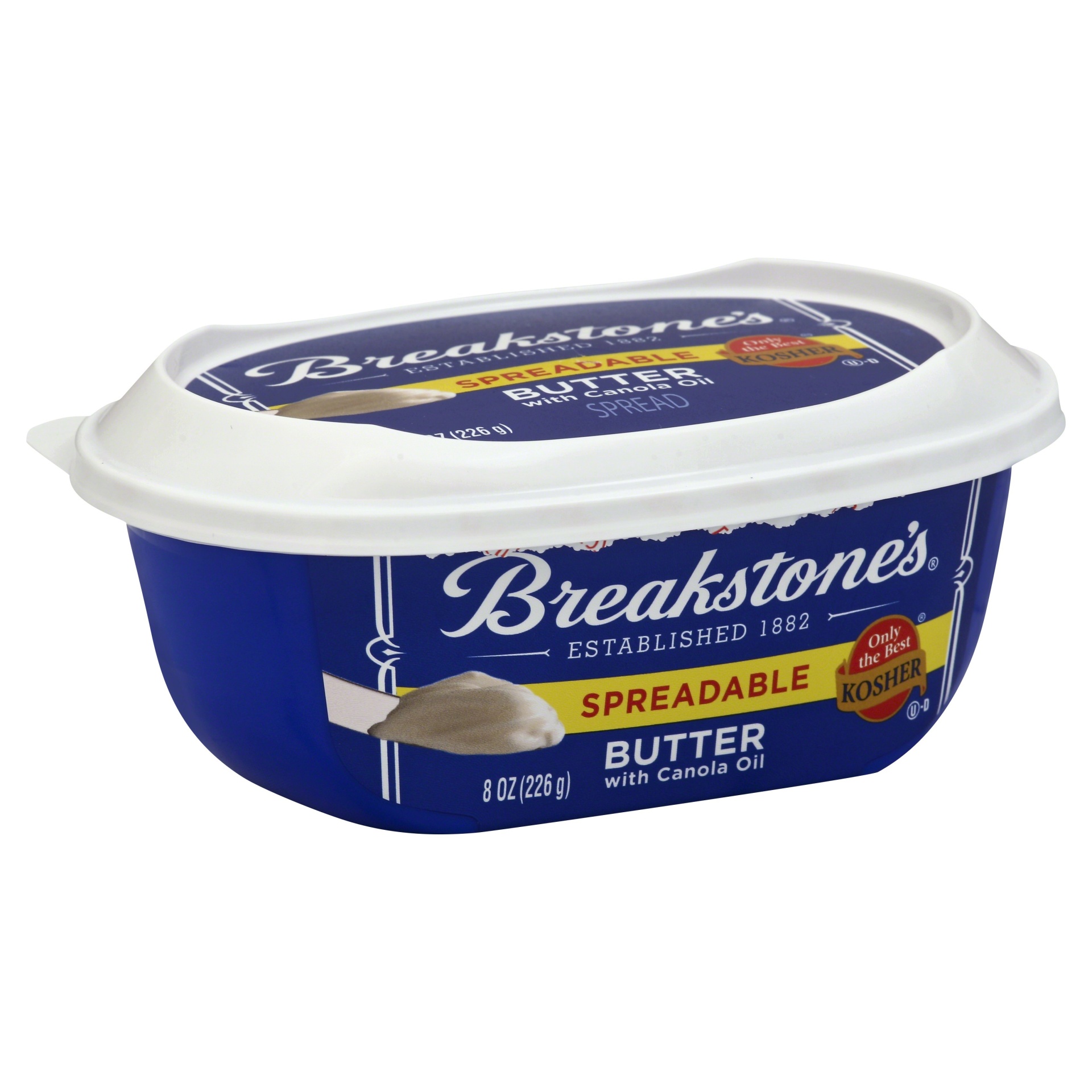 slide 1 of 2, Breakstone's Butter 8 oz, 8 oz