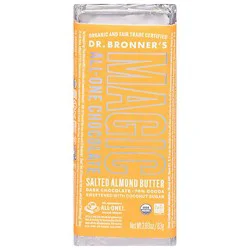 Dr. Bronner's Almond Butter Chocolate Bar - 2.93 Oz