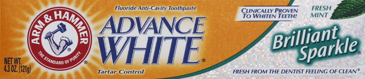 slide 6 of 6, ARM & HAMMER Toothpaste 4.3 oz, 4.3 oz