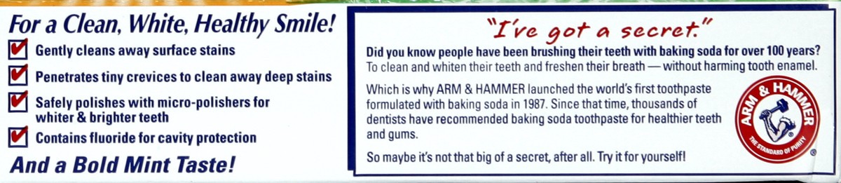 slide 3 of 6, ARM & HAMMER Toothpaste 4.3 oz, 4.3 oz