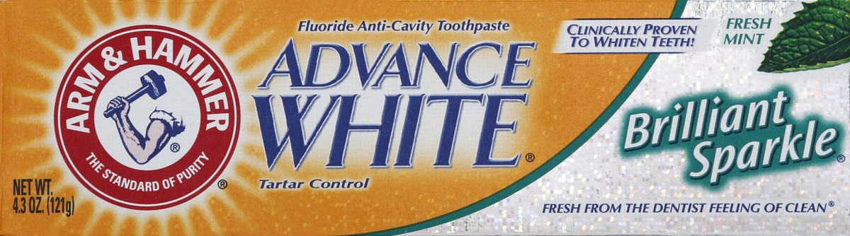 slide 4 of 6, ARM & HAMMER Toothpaste 4.3 oz, 4.3 oz