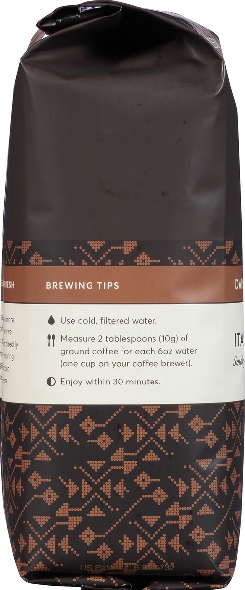 slide 4 of 9, Peet's Coffee Italian Roast Dark Roast Whole Bean Coffee Stand Up Bag - 12 oz, 12 oz