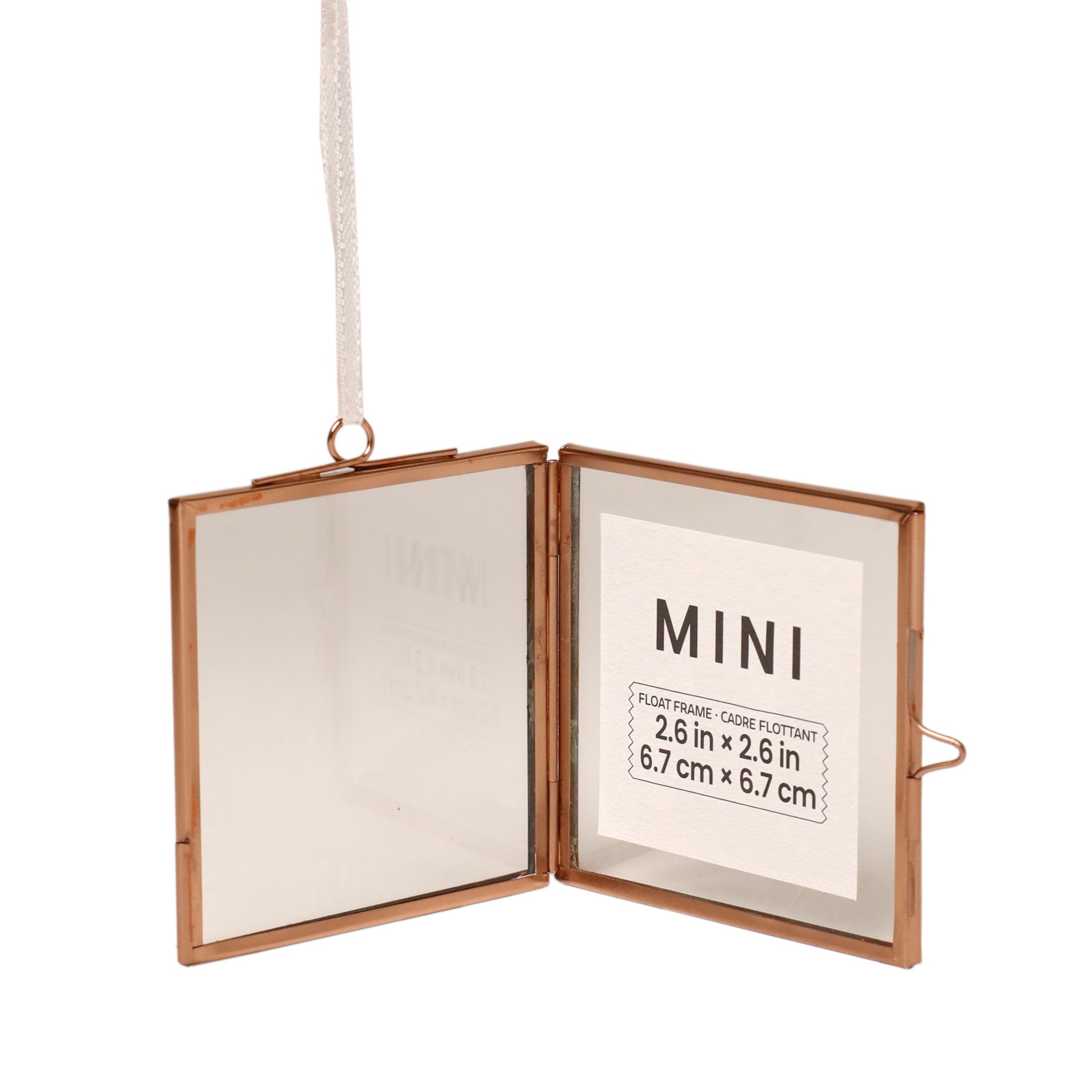 slide 3 of 3, Mini Square Float Frame By Studio Decor, 2.6 in x 2.6 in