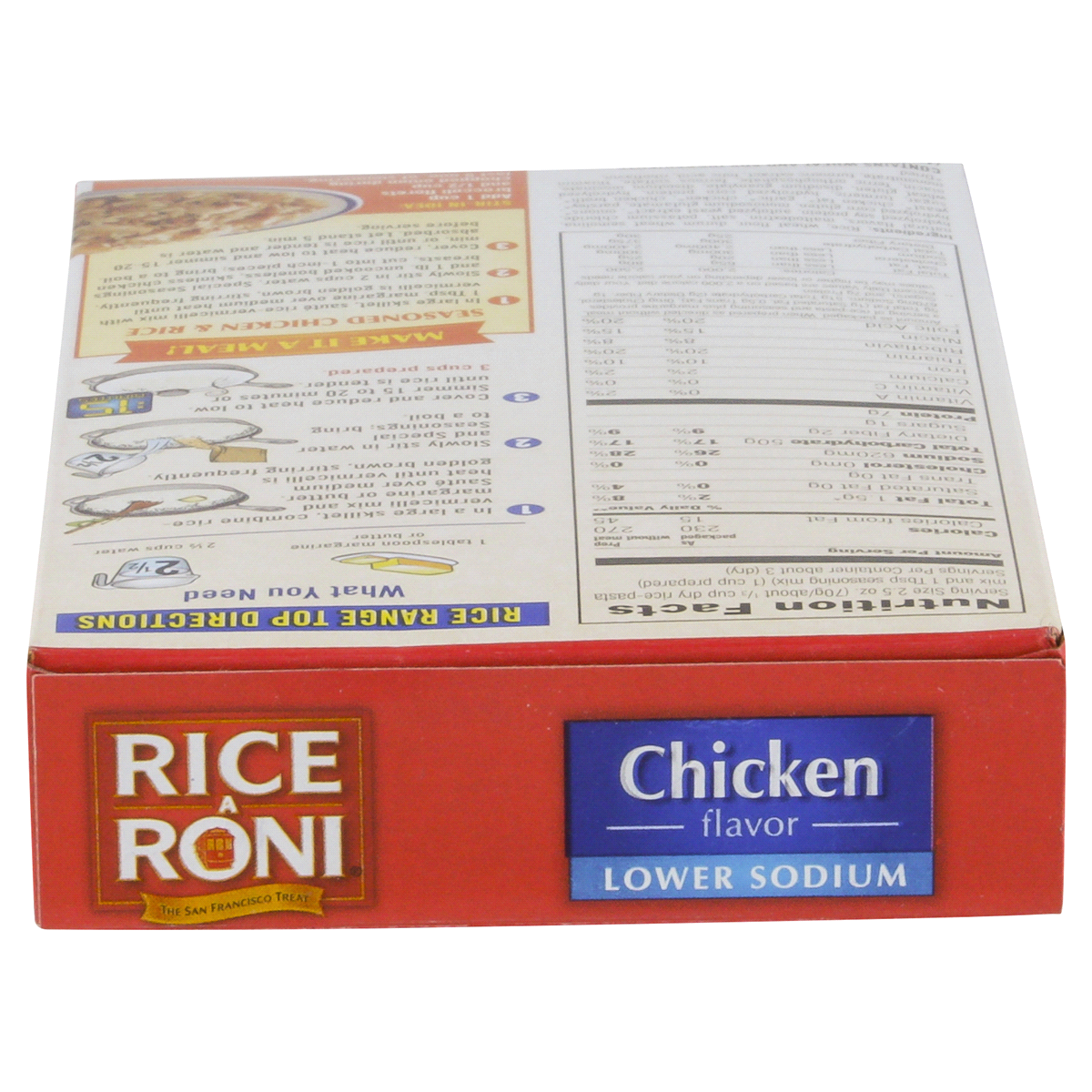 slide 9 of 10, Rice A Roni Lower Sodium Chicken Flavor Food Mix 6.9 oz, 6.9 oz