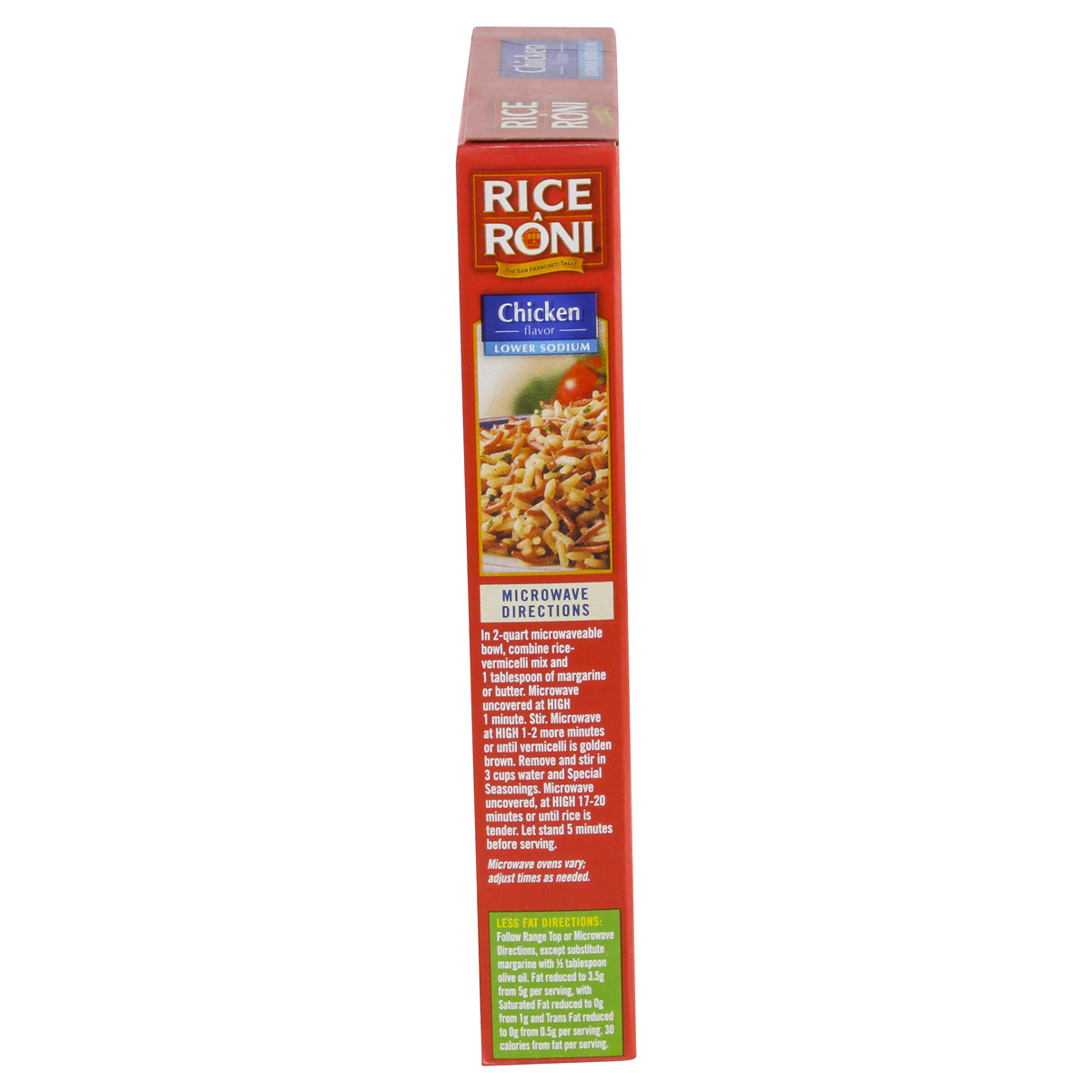 slide 6 of 10, Rice A Roni Lower Sodium Chicken Flavor Food Mix 6.9 oz, 6.9 oz