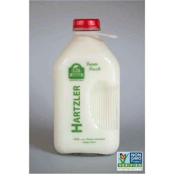 slide 1 of 1, Hartzler 2% Cream Top Milk, 64 oz