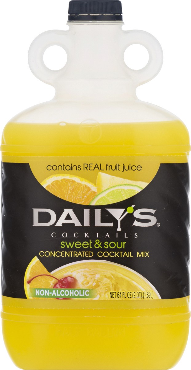 slide 1 of 10, Daily's Cocktails Concentrated Sweet & Sour Cocktail Mix 64 oz, 64 oz