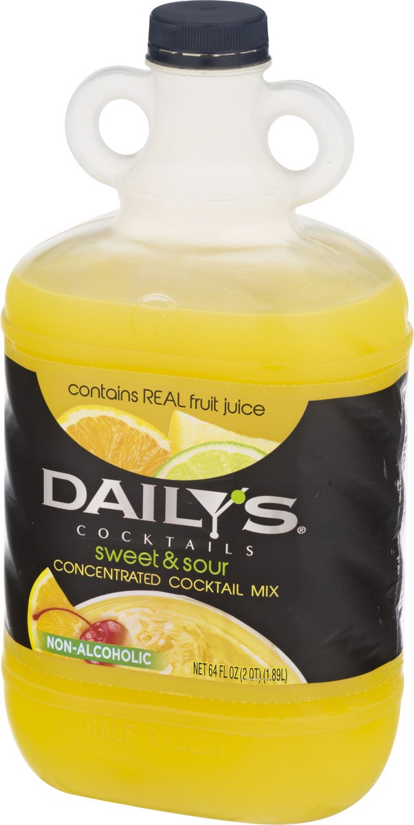 slide 10 of 10, Daily's Cocktails Concentrated Sweet & Sour Cocktail Mix 64 oz, 64 oz