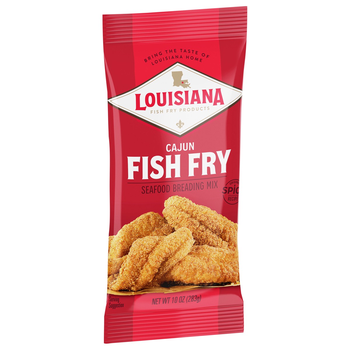 slide 3 of 9, Louisiana Fish Fry Products Seafood Cajun Fish Fry Seafood Breading Mix 10 oz, 10 oz