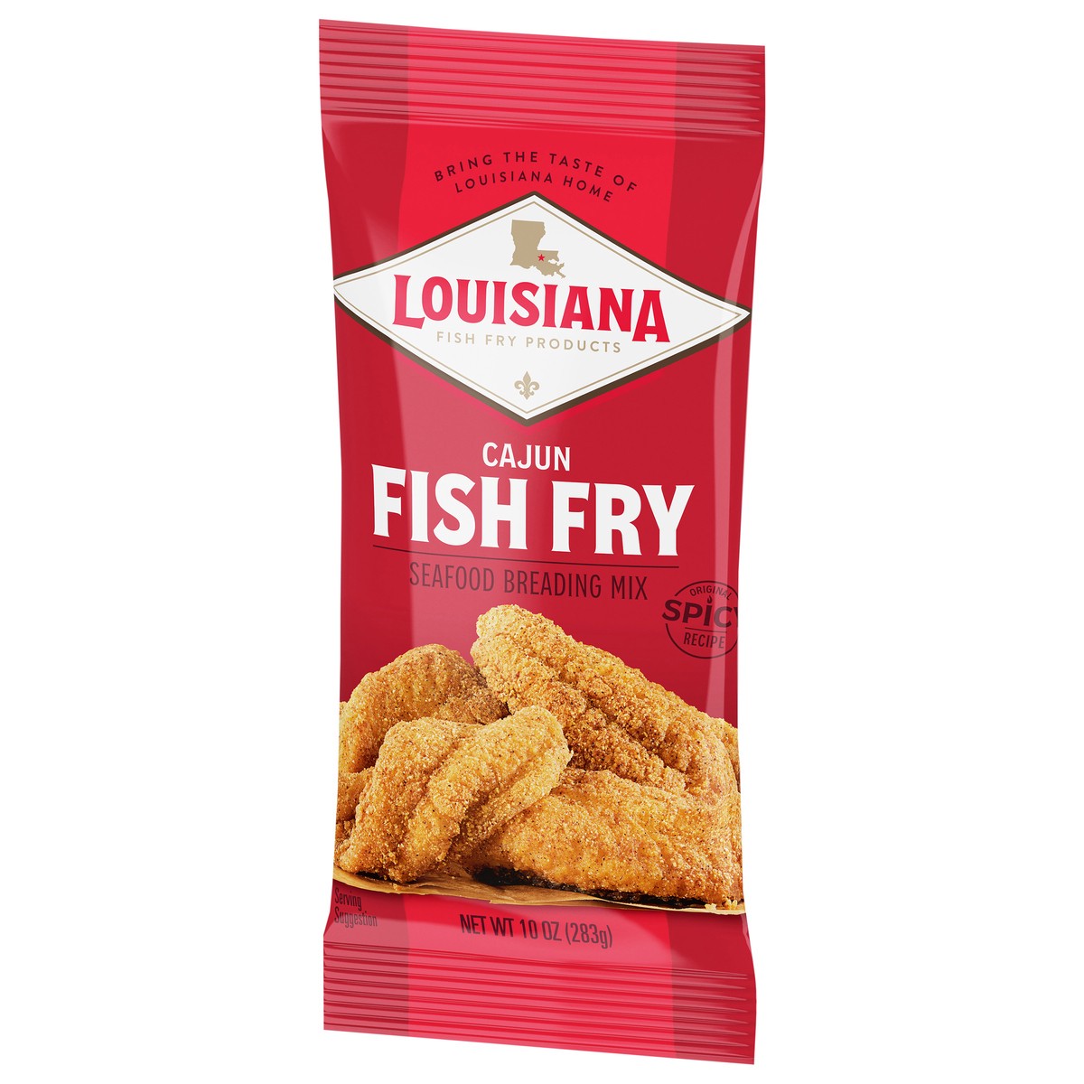 slide 7 of 9, Louisiana Fish Fry Products Seafood Cajun Fish Fry Seafood Breading Mix 10 oz, 10 oz