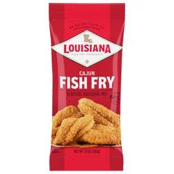 Louisiana Fish Fry Products Seafood Cajun Fish Fry Seafood Breading Mix 10 oz