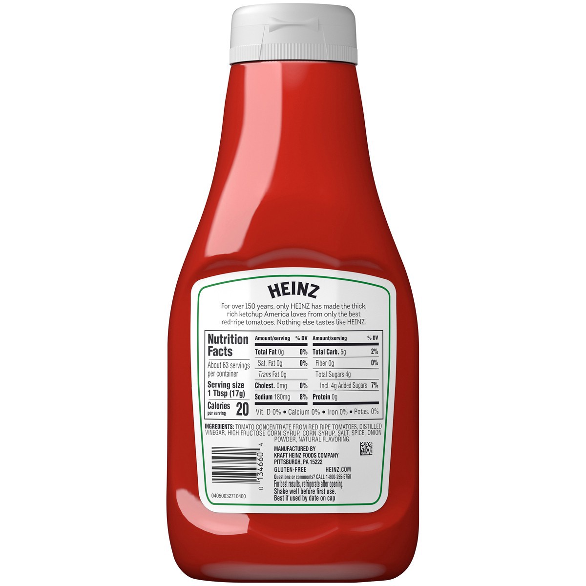 slide 8 of 8, Heinz Tomato Ketchup, 38 oz