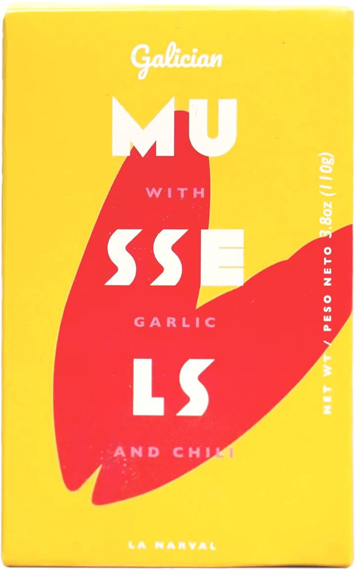 slide 1 of 1, La Narval Galacian Mussels with Garlic and Chili, 120 ml
