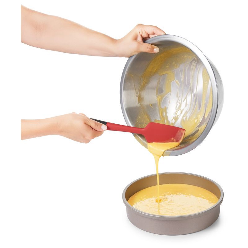 slide 4 of 5, OXO Silicone Spatula Red, 1 ct
