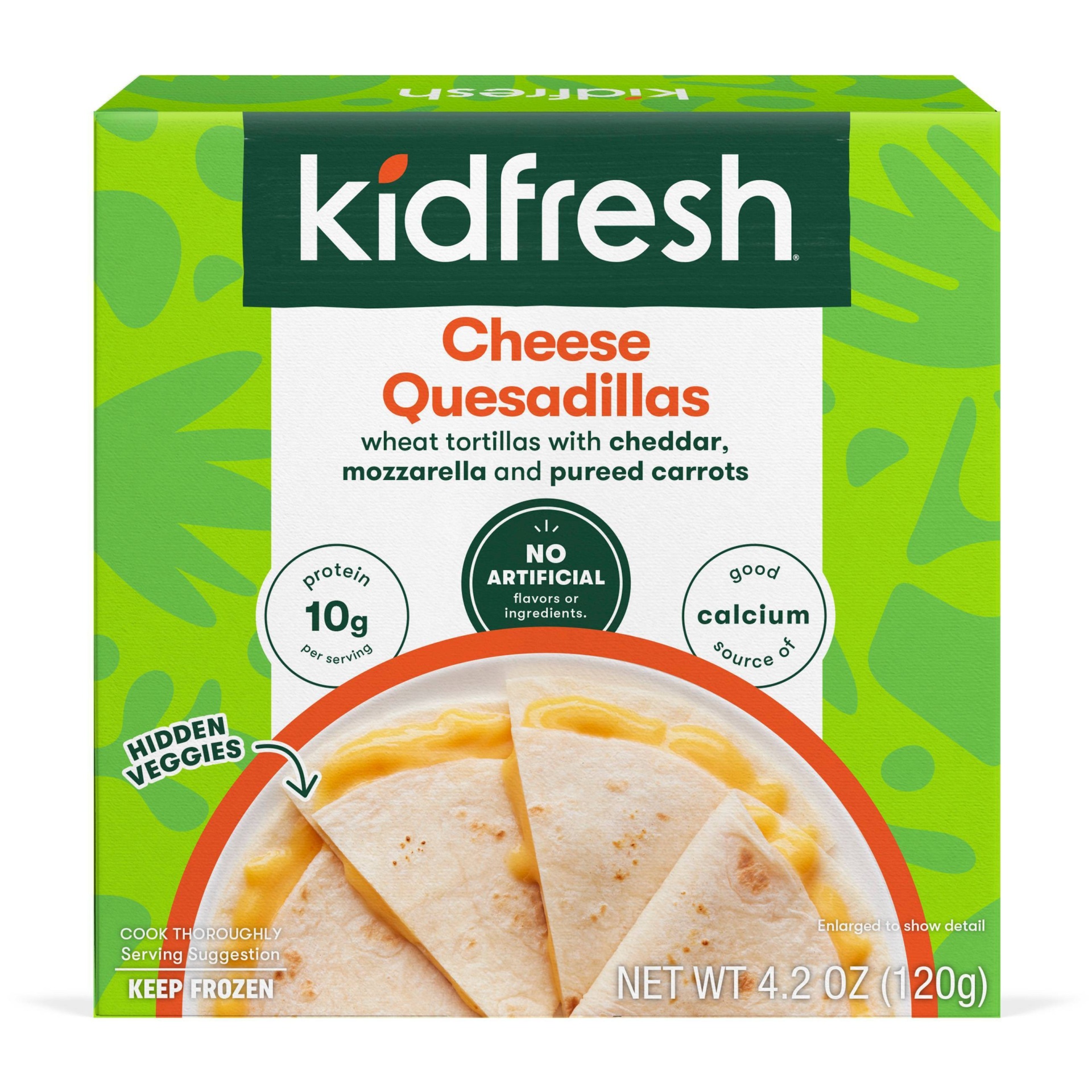 Kidfresh Frozen Cheese Quesadillas 4.2 oz Shipt
